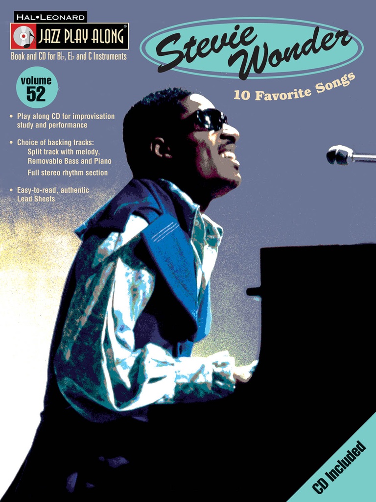 Jazz Play-along - Vol.52: Stevie Wonder