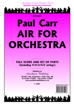 Air for Orchestra (Score & parts)