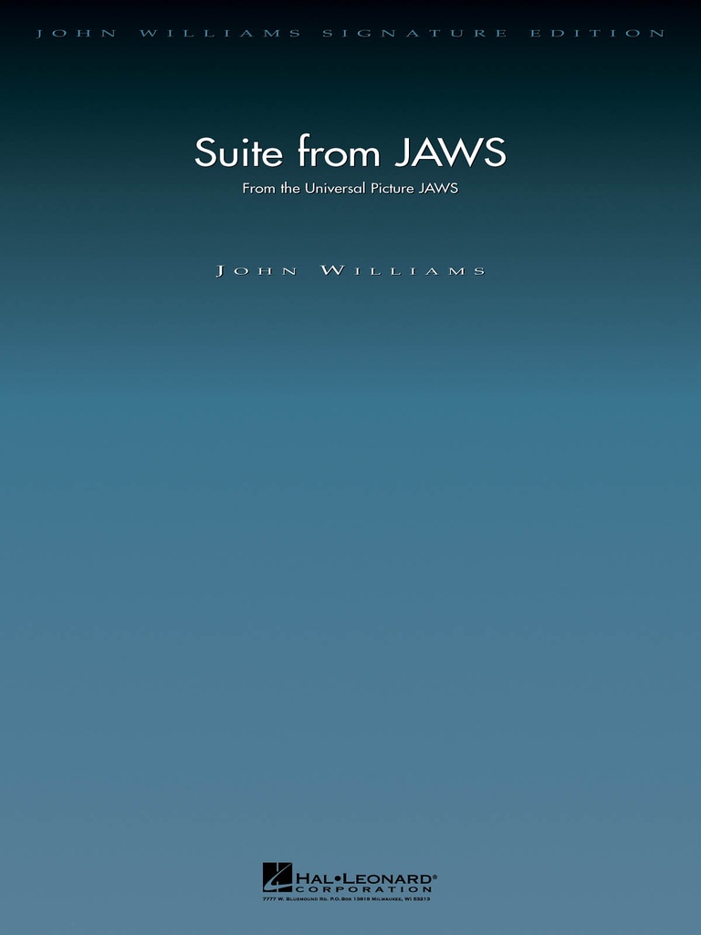 Suite from 'Jaws' (Orchestra score & parts)