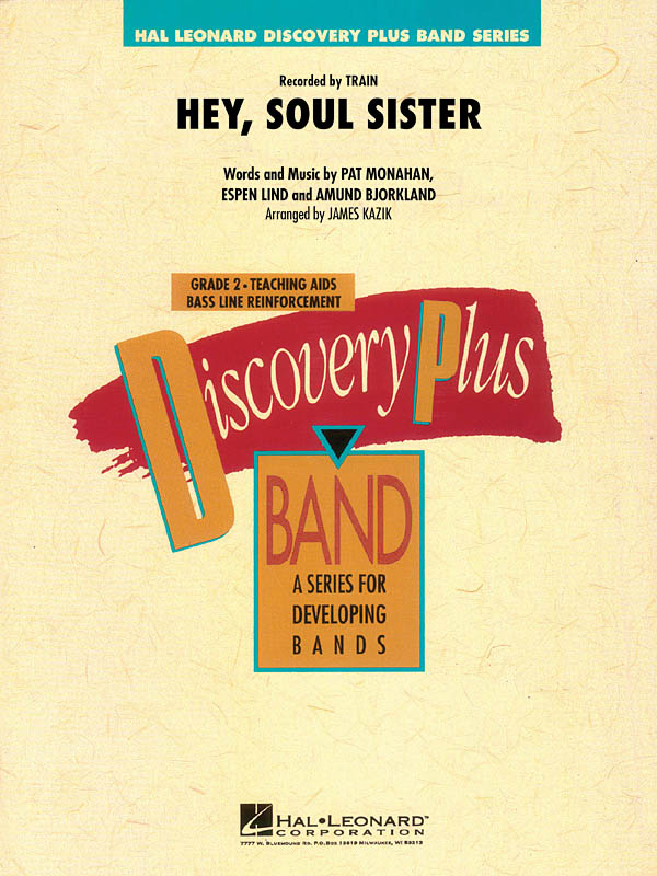 Hey, Soul Sister (Score & parts)