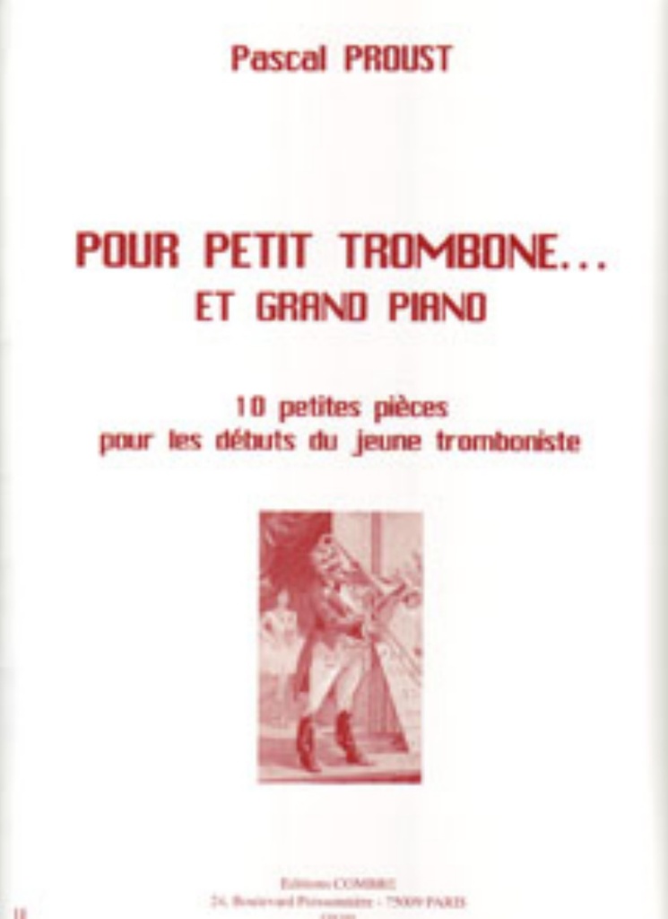 Pour petit trombone... et grand piano