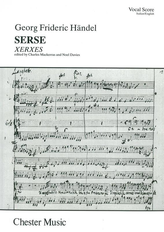 Xerxes (Serse), HVW.40 (Vocal score)