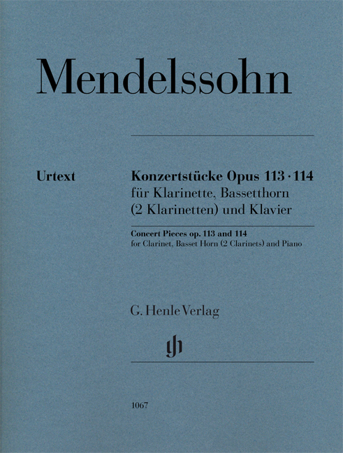 Concert Pieces, Op.113-114