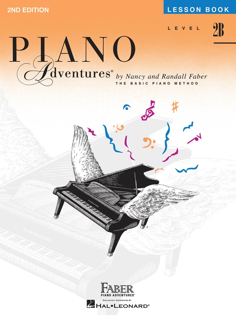 Piano Adventures: Lesson Book - Level 2B