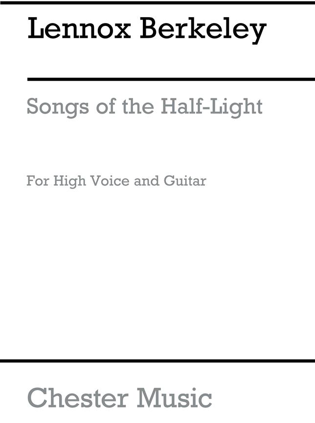 Songs of the Half-Light, Op.65