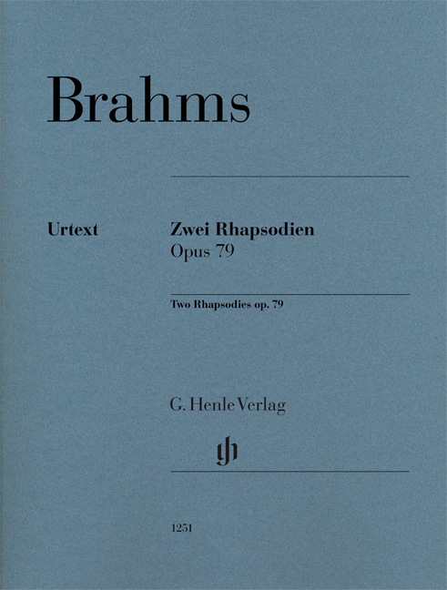 2 Rhapsodien, Op.79