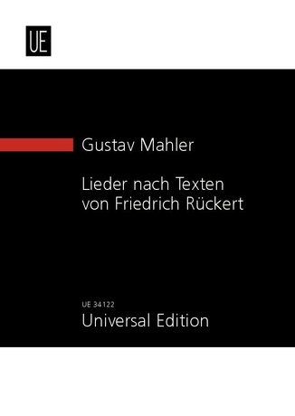 Lieder nach Texten von Friedrich Rückert (Study score)