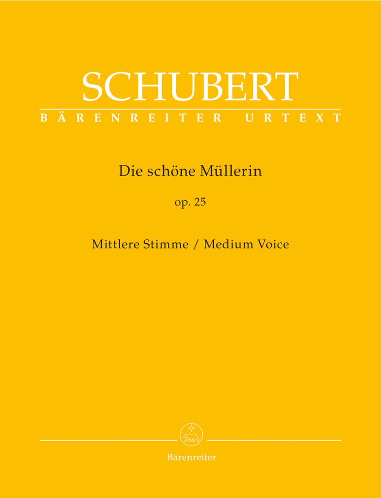 Die schöne Müllerin, Op.25, D.795 (Medium voice)