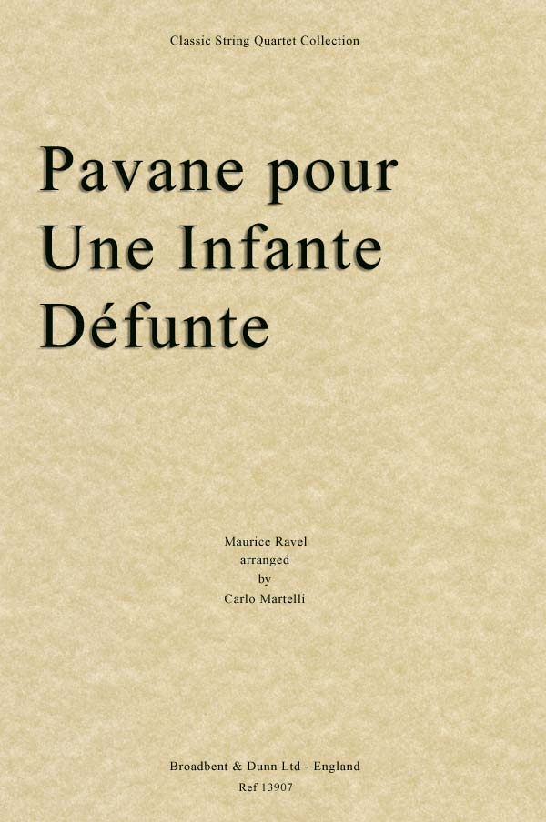 Pavane pour une Infante Défunte (Parts)