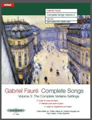 Complete Songs (High voice) - Vol.3 (Verlaine settings)